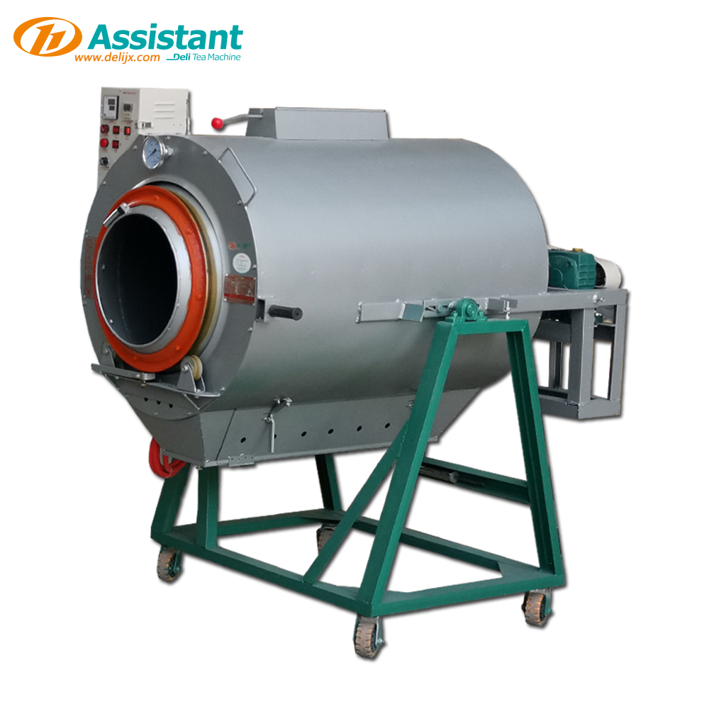 DL-6CST-70型中型燃?xì)饧訜崤_式殺青機(jī)